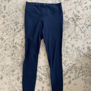 Navy blue nike Dri fit workout leggings